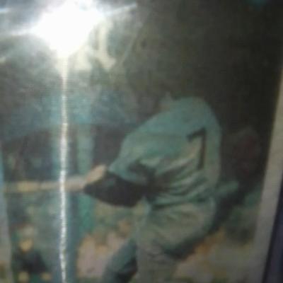 Mickey mantle hologram card