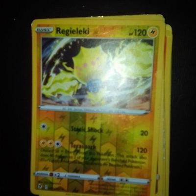 Regieleke hologram Pokemon card