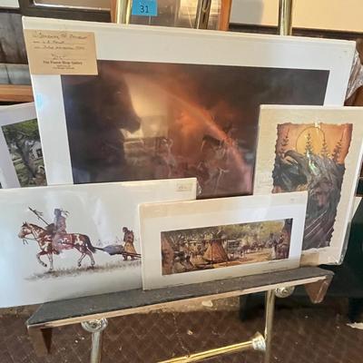 Lot 153 Collection of southwest prints