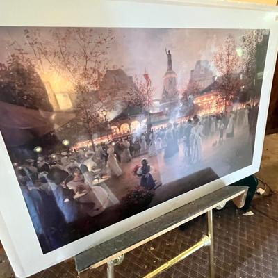 Lot 160 City scape prints