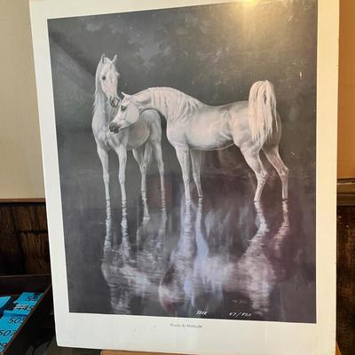 Lot 164 Horse Print
