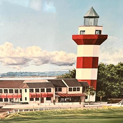 Lot 168 Golf scenery prints