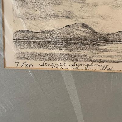 Lot 169 Seventh Symphony Print