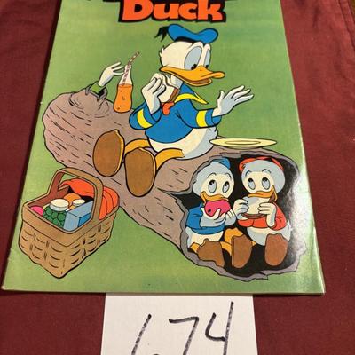 Vintage Donald Duck Comic Book