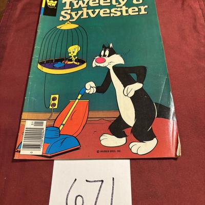 Vintage Tweetie and Sylvester Comic