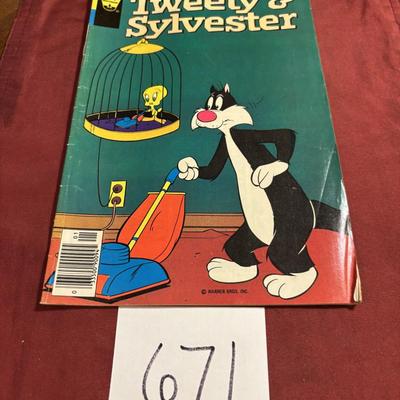 Vintage Tweetie and Sylvester Comic