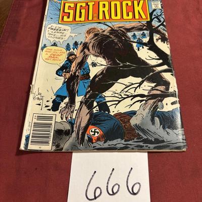 Vintage SGT Rock Comic Book