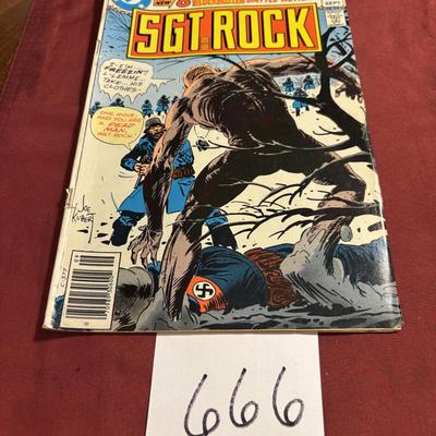 Vintage SGT Rock Comic Book