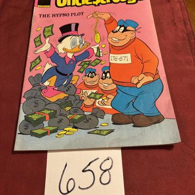 Vintage Uncle Scrooge Comic Book