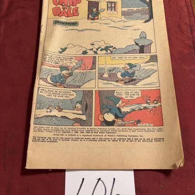 Chip and Dale Comic Book