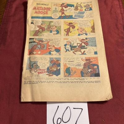 Bullwinkle Matador Moose Comic Book