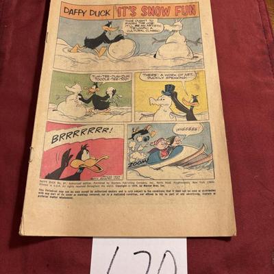Daffy Duck Comic Book