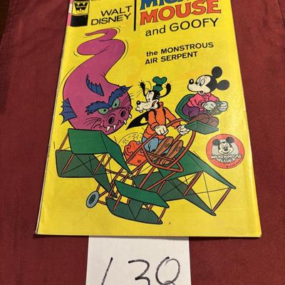 Mickey Mouse and Goofy Comic Book