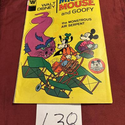 Mickey Mouse and Goofy Comic Book