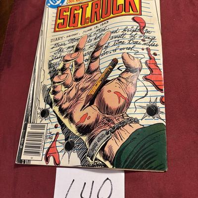 SGT Rock Comic Book