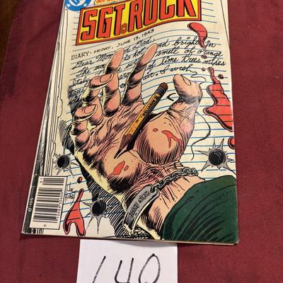 SGT Rock Comic Book
