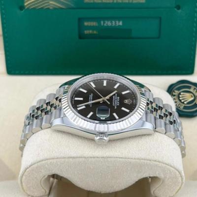 ROLEX Datejust 126334 Fluted Black Jubilee