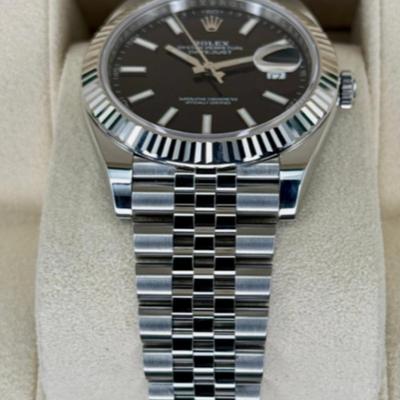 ROLEX Datejust 126334 Fluted Black Jubilee
