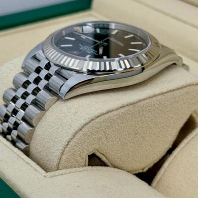 ROLEX Datejust 126334 Fluted Black Jubilee