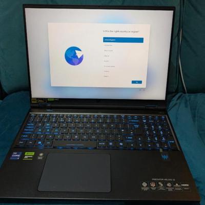 2024 Acer Predator Helios 16 i9 14900HX RTX 4080 64GB RAM 5TB 240HZ GSync GradeA