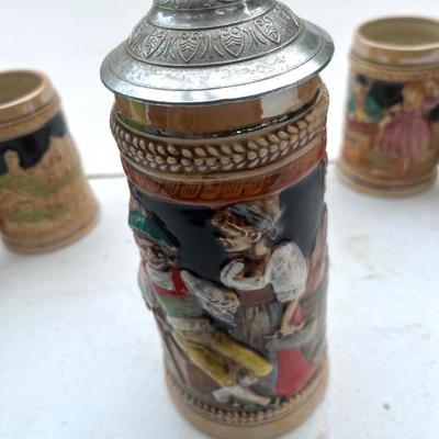 Beer Steins Lot