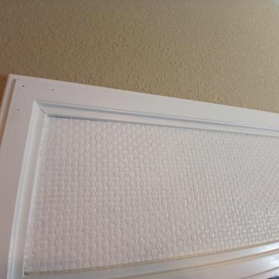 Modern White 6-Drawer Dresser with Mirror