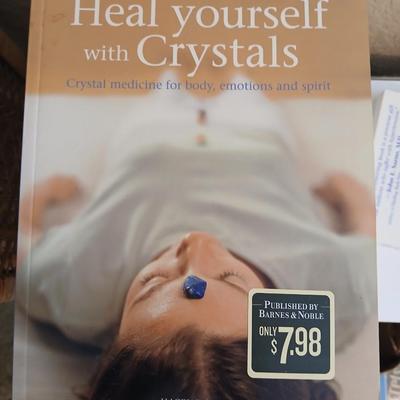 Lot of 8 Holistic & Alternative Medicine Books – Natural Healing, Crystals, Health