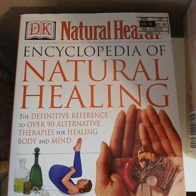 Lot of 8 Holistic & Alternative Medicine Books – Natural Healing, Crystals, Health