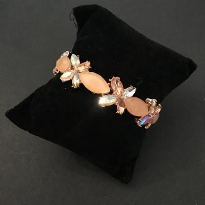 Pretty rhinstone crystal stretch bracelet
