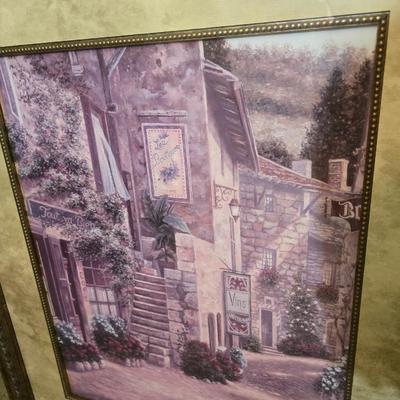 Framed Betsy Brown Art Print – European Street Scene | Sonoma Lifestyle