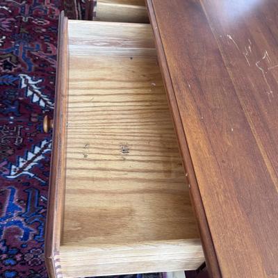 Wooden Sofa Table w/ Circular Knobs (LR-DZ)