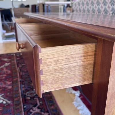 Wooden Sofa Table w/ Circular Knobs (LR-DZ)