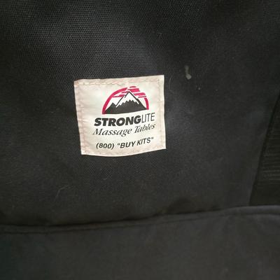 StrongLite Portable Massage Table – Folding with Face Cradle & Carry Bag