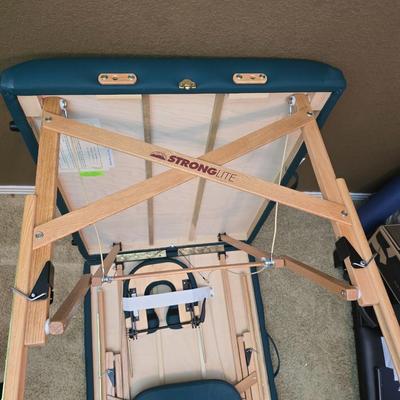 StrongLite Portable Massage Table – Folding with Face Cradle & Carry Bag