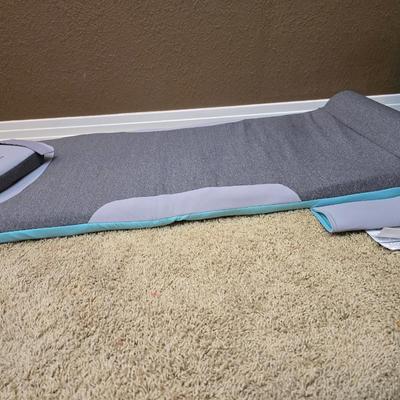 HoMedics Stretch XS Mat – Portable Stretching & Massage Mat with Remote