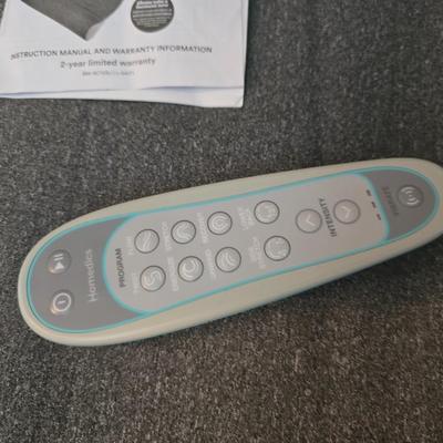 HoMedics Stretch XS Mat – Portable Stretching & Massage Mat with Remote