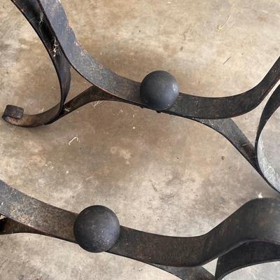 Ornate Iron Table Legs (G-RG)