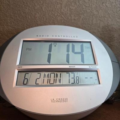 Panasonic Cordless Phone System, Atomic Wall Clock & Vintage Webster’s Dictionaries