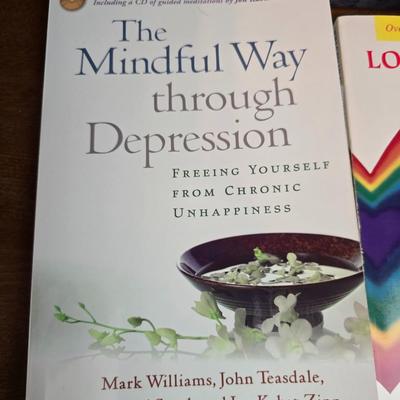 Lot of 6 Self-Help & Depression Recovery Books – CBT, Mindfulness, and Healing