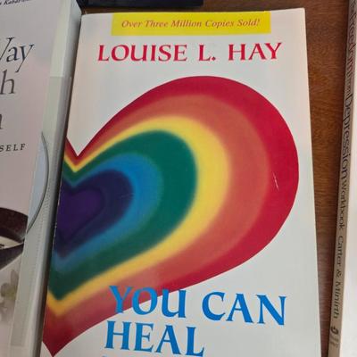 Lot of 6 Self-Help & Depression Recovery Books – CBT, Mindfulness, and Healing