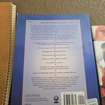 Lot of 10 Wellness & Bodywork Books – Massage, Reflexology, Healing Touch, Anatomy