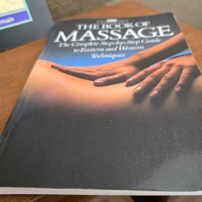 Lot of 10 Wellness & Bodywork Books – Massage, Reflexology, Healing Touch, Anatomy