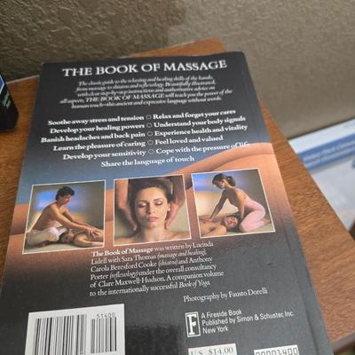 Lot of 10 Wellness & Bodywork Books – Massage, Reflexology, Healing Touch, Anatomy