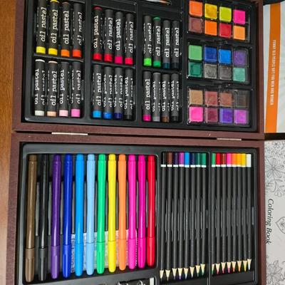 Creative Activity Lot – Coloring Books, Art Set, Sudoku & Puzzles