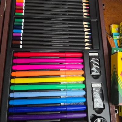 Creative Activity Lot – Coloring Books, Art Set, Sudoku & Puzzles