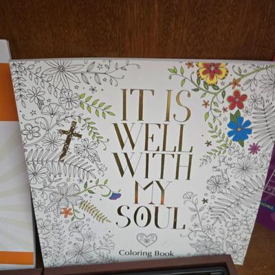 Creative Activity Lot – Coloring Books, Art Set, Sudoku & Puzzles