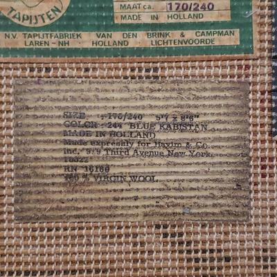 B&C Tapijten Kashmir 5'7" x 8'6" Wool Rug (D-KD)