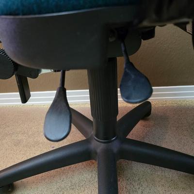 Office Comfort Bundle – Chair with Rolling Mat, Heated Massage Cushion