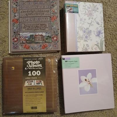 Lot of Large Photo Albums – New & Lightly Used