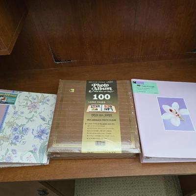 Lot of Large Photo Albums – New & Lightly Used